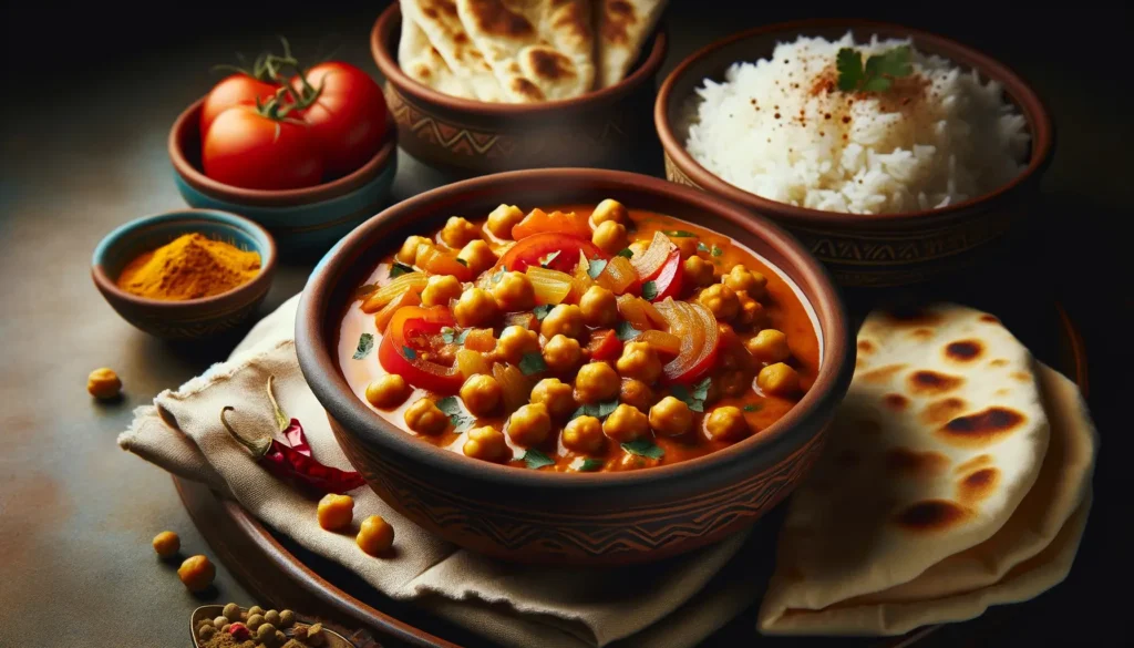 Curry de Pois Chiches Rapide