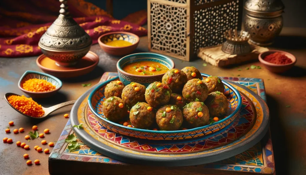 Boulettes de Lentilles à la Marocaine
