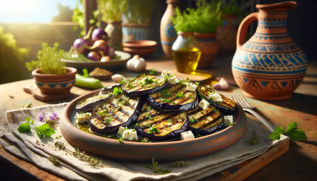Aubergines Grillées à la Méditerranéenne
