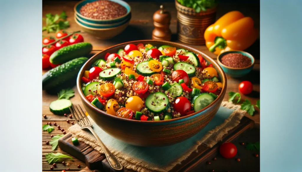 Salade de Quinoa et Légumes