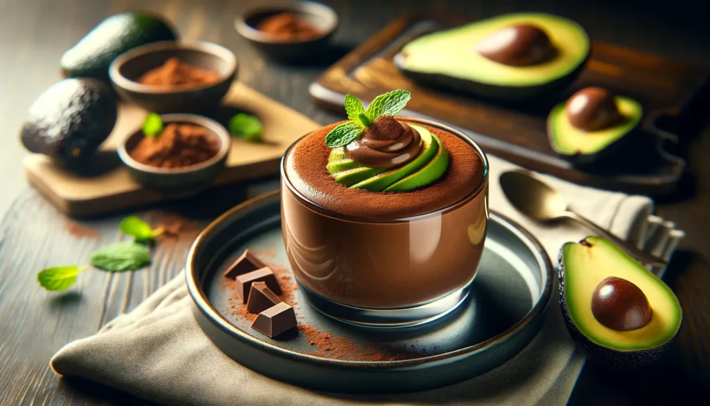 Mousse au Chocolat à l'Avocat