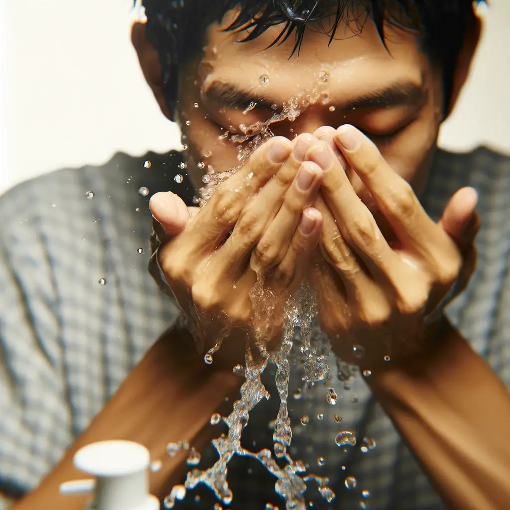 préparation avant les ablutions
