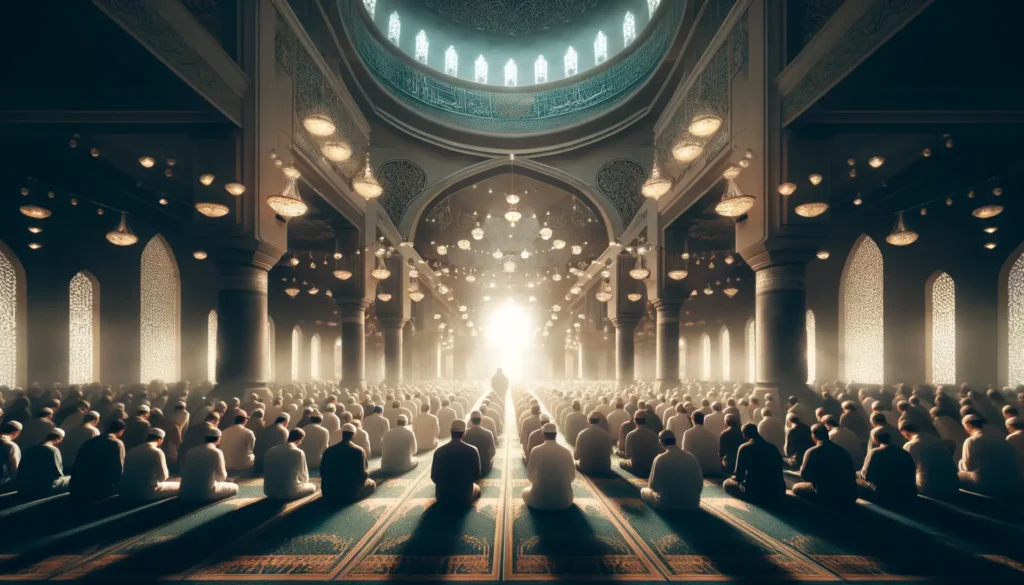 étapes de la Prière du Vendredi (Jumma)
