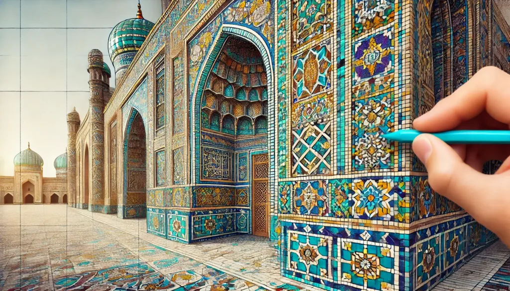 Les couleurs dans l'architecture islamique