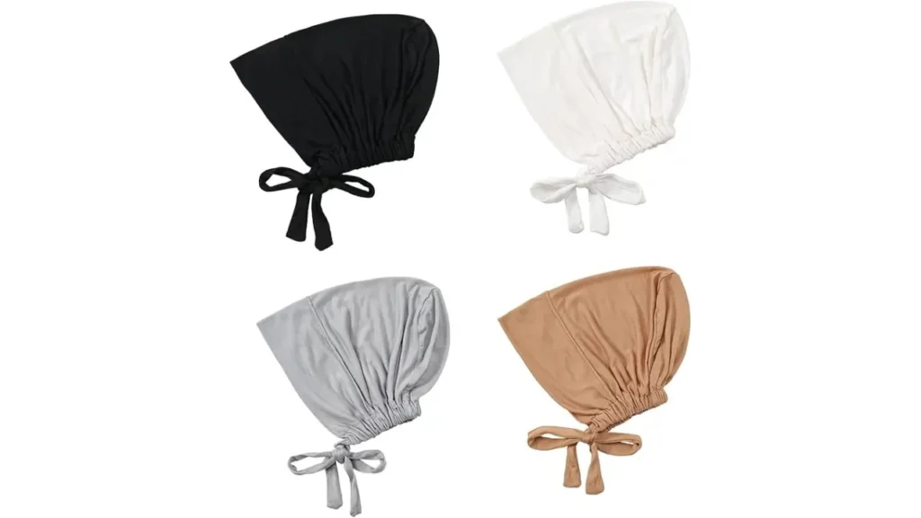 4 Pieces de Bonnets Hijab